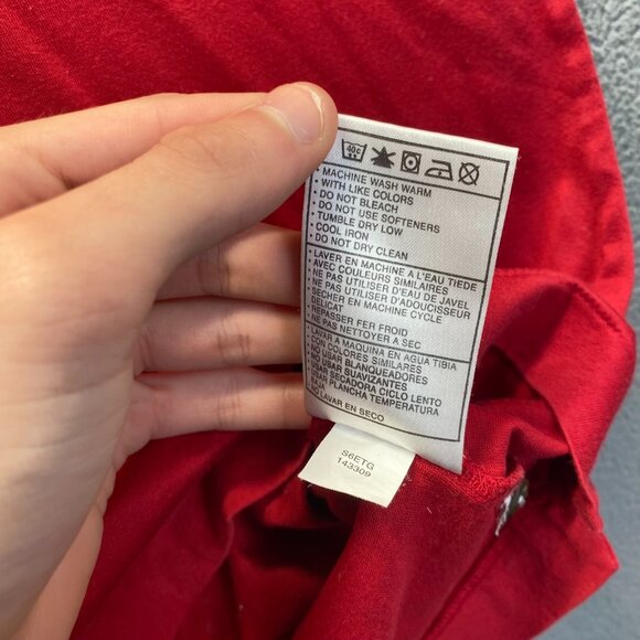 Nike Golf Fit  Mens Polo Shirts Size XXL Red,100% Cotton,56323 - Picture 5 of 11